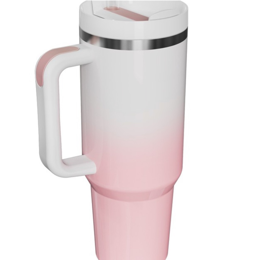 400z STAINLESS STEEL TUMBLER in Ombré Peach Pink